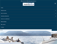 Tablet Screenshot of boatingworldalmere.nl